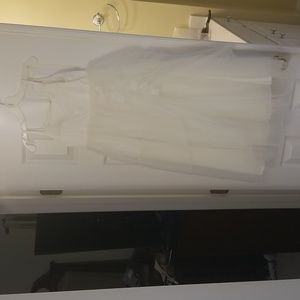 Flower Girl Dress Size 7 Ivory